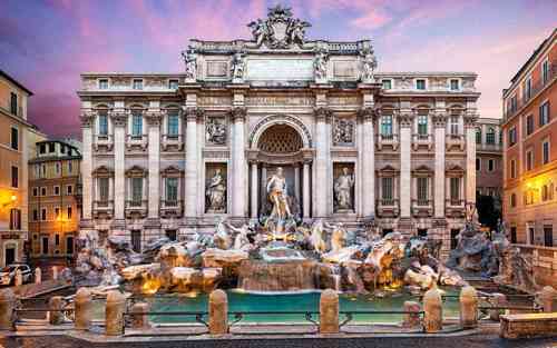 The Trevi Fountain