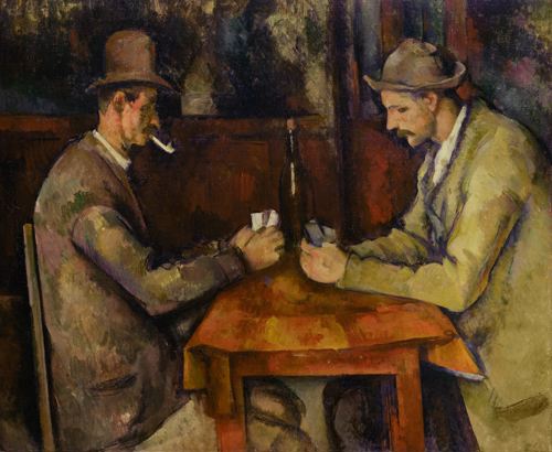 "The Card Players" by Paul Cézanne